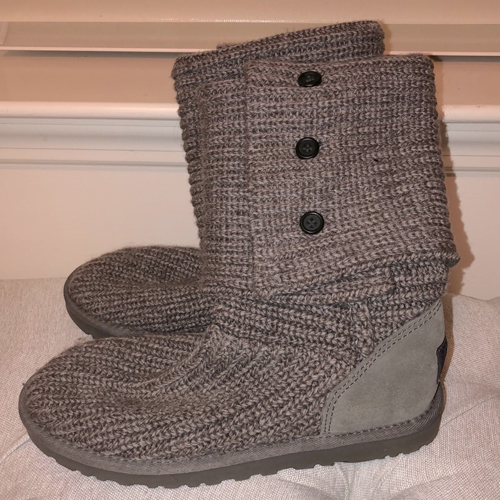 Ugg Womens Gray Cardy Boots